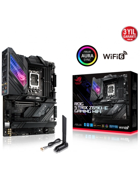 ASUS ROG STRIX Z690-E GAMING WIFI 6400Mhz(OC) HDMI M.2 ATX 1700p