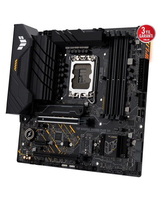 ASUS TUF GAMING B660M-PLUS D4 DDR4 5333Mhz (OC) HDMI DP 1700p