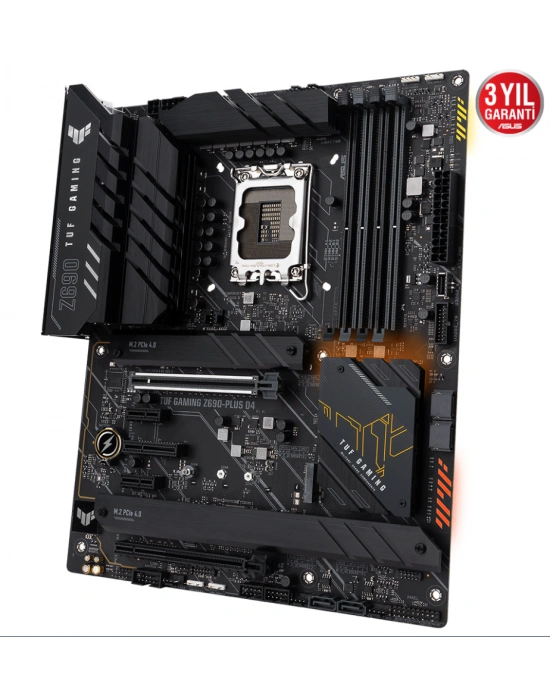 ASUS TUF GAMING Z690-PLUS D4 5333Mhz(OC) DDR4 HDMI DP M.2 ATX 1700p