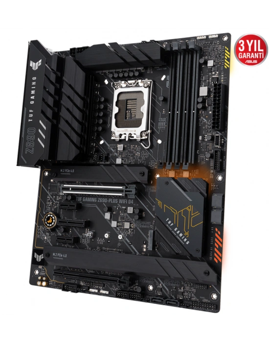ASUS TUF GAMING Z690-PLUS WIFI D4 5333Mhz(OC) HDMI DP M.2 ATX 1700p