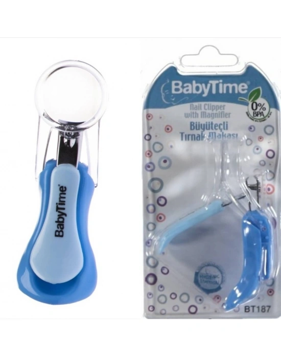 Baby Time Büyüteçli Tırnak Makası