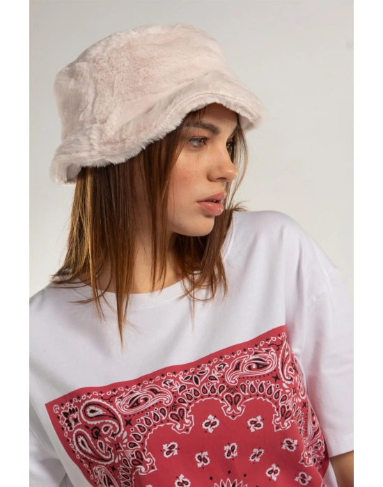 Baskılı Tişört - BEYAZ