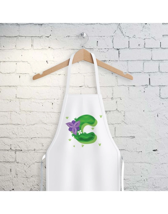 C Harfi Tasarımlı Mutfak Önlüğü