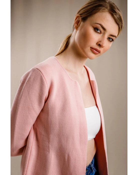 Cepli Uzun Hırka - PUDRA