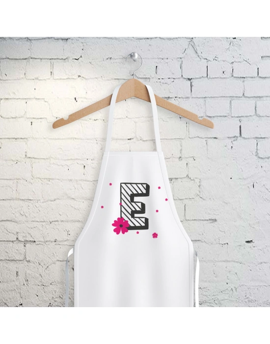 E Harfi Tasarımlı Mutfak Önlüğü