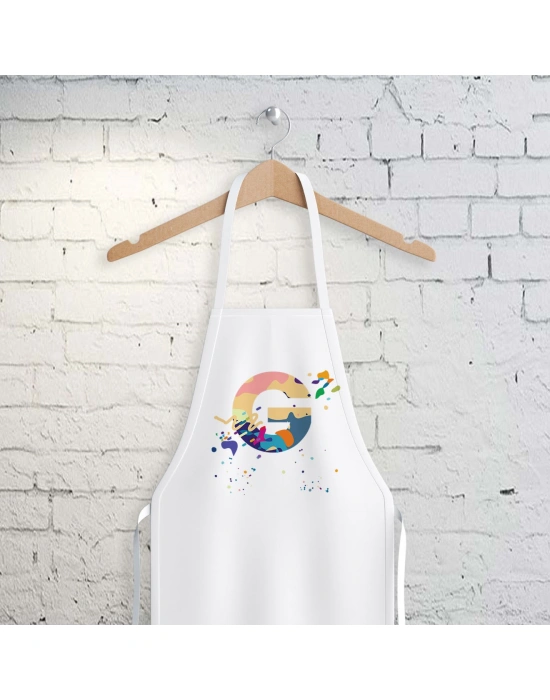 G Harfi Tasarımlı Mutfak Önlüğü