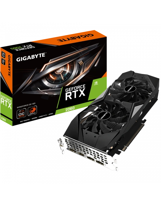GIGABYTE GV-N2060WF2OC-12GD RTX 2060 12GB GDDR6 DP HDMI 192BİT