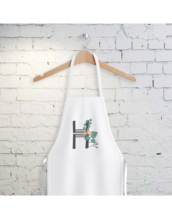 H Harfi Tasarımlı Mutfak Önlüğü
