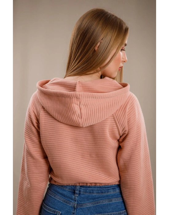 Kanguru Cepli Sweatshirt - PUDRA