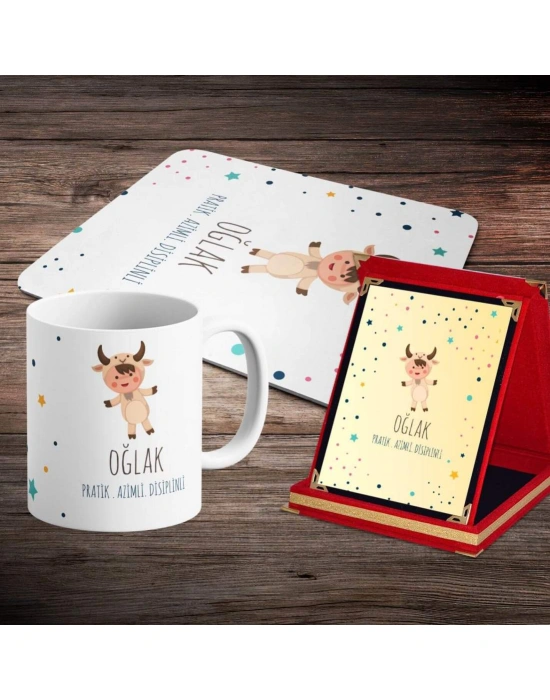 Oğlak Burcuna Özel Tasarım Sevimli Hediye Seti