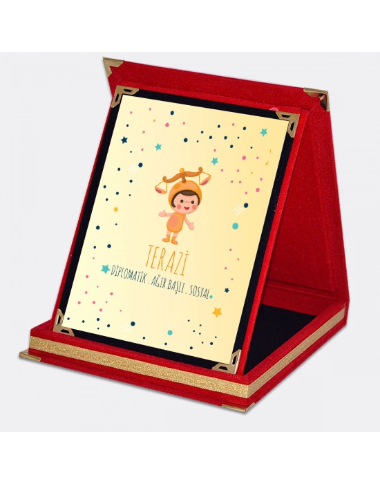 Terazi Burcuna Özel Karakter Özellikleri Plaket