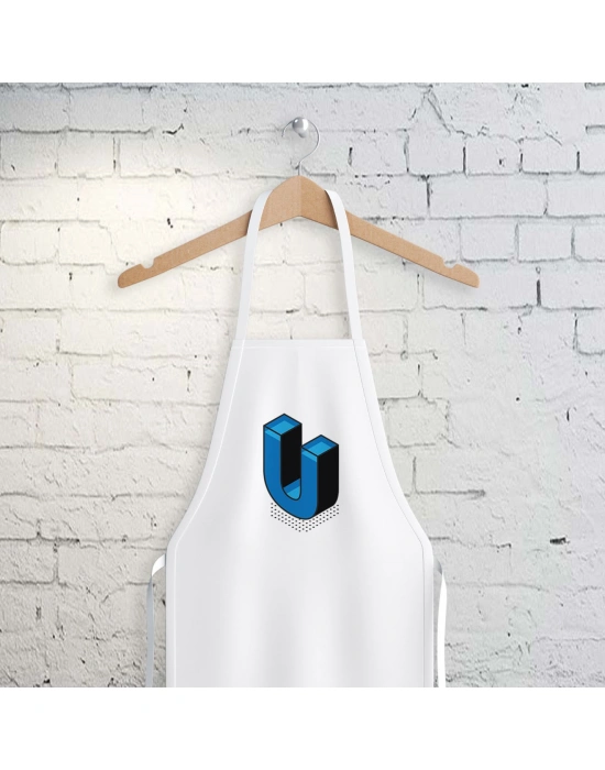 U Harfi Tasarımlı Mutfak Önlüğü