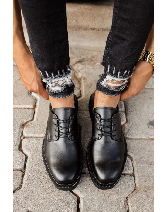 CH001 Fantasya Siyah Taban Erkek Ayakkabı SIYAH