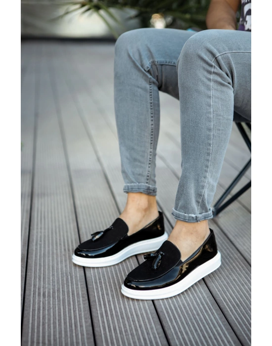 CH002 Rugan BT  Erkek Ayakkabı SIYAH