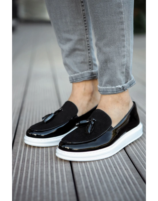 CH002 Rugan BT  Erkek Ayakkabı SIYAH