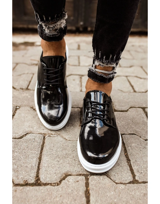 CH003 Rugan BT Erkek Ayakkabı SIYAH