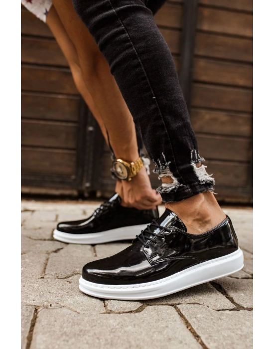 CH003 Rugan BT Erkek Ayakkabı SIYAH