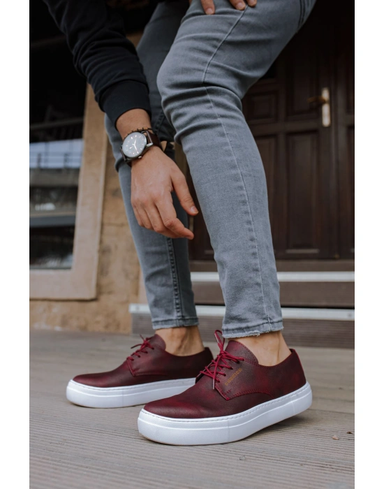 CH005 BT Erkek Ayakkabı BORDO