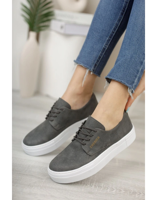 CH005 BT Kadın Ayakkabı ANTRASIT