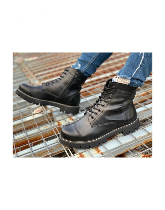 CH009 Cilt ST Erkek Bot SIYAH