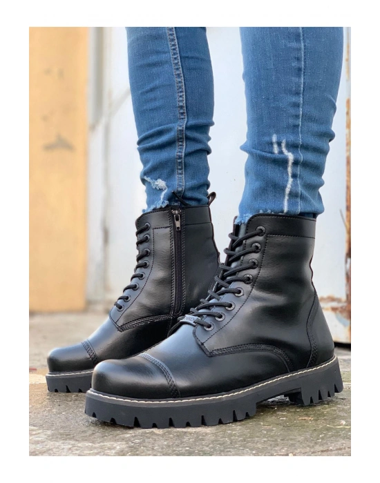 CH009 Cilt ST Erkek Bot SIYAH