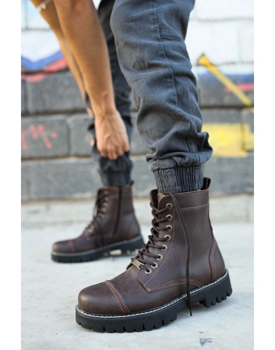 CH009 Mat ST Erkek Bot KAHVE