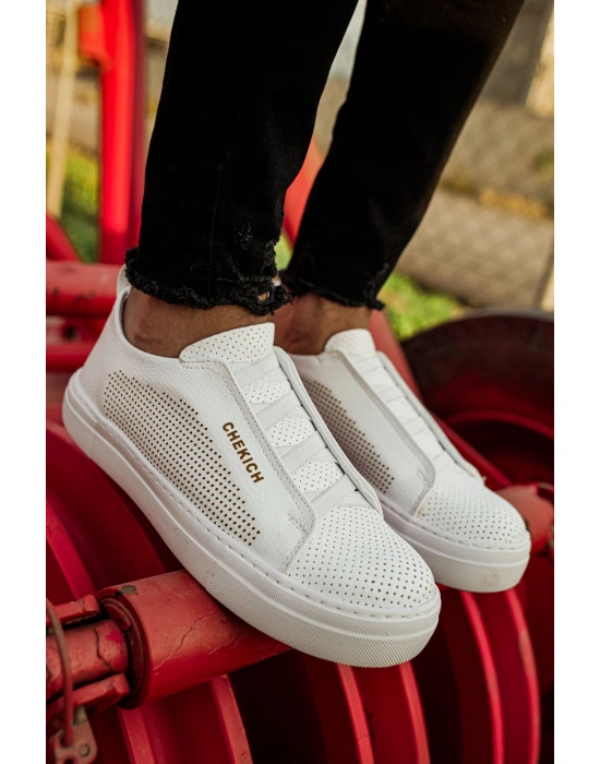 CH011 BT  Erkek Ayakkabı BEYAZ