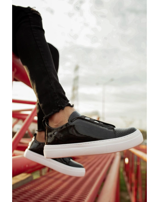 CH011 Rugan BT  Erkek Ayakkabı SIYAH