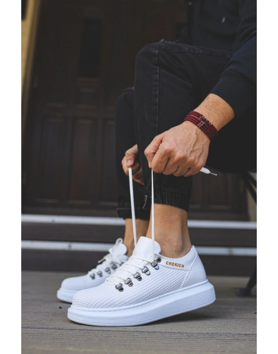 CH021 YBT Erkek Ayakkabı BEYAZ