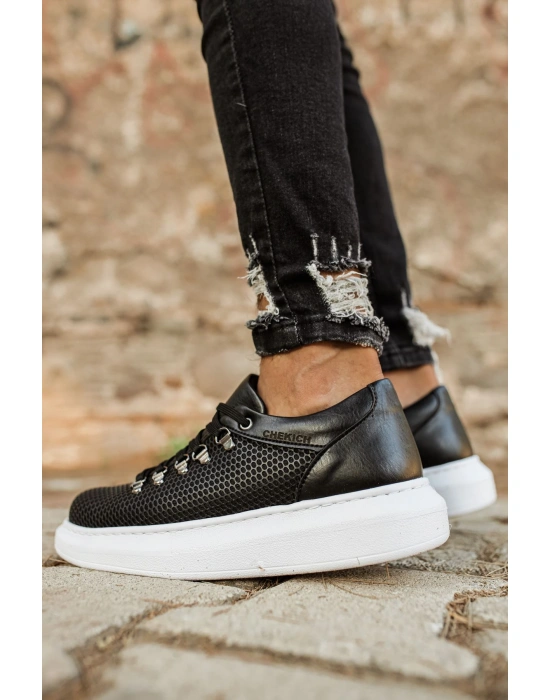 CH021 YBT Erkek Ayakkabı SIYAH