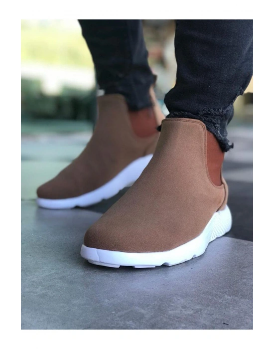 CH049 Süet BT Erkek Bot TABA