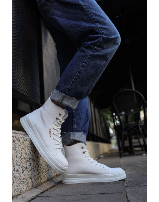 CH055 BT Erkek Bot BEYAZ