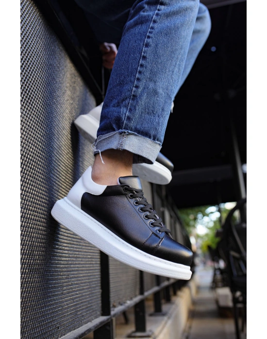 CH256 BT  Erkek Ayakkabı SİYAH/BEYAZ