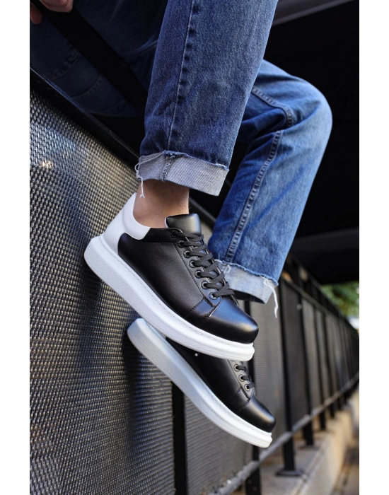 CH256 BT  Erkek Ayakkabı SİYAH/BEYAZ