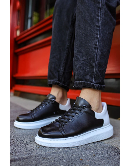 CH256 BT  Erkek Ayakkabı SİYAH/BEYAZ