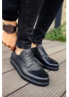 CH003 ST Hakiki Deri Erkek Ayakkabı SIYAH