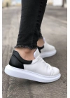 CH256 BT  Erkek Ayakkabı BEYAZ/SİYAH