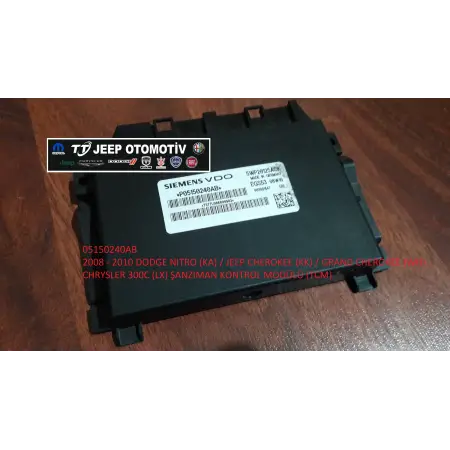 2008-10 Nitro Cherokee Chrysler 300C Şanzıman Modül 05150240AB - 2.El Ürün