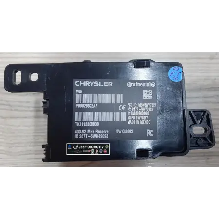 2009-2010 Chrysler Voyager Kontak Anahtar Modülü WIN P05026872AF 05026872AF - 2.El Ürün