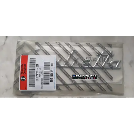 2010-16 Alfa Romeo Giulietta Arka Bagaj Giulietta Yazı 50510139