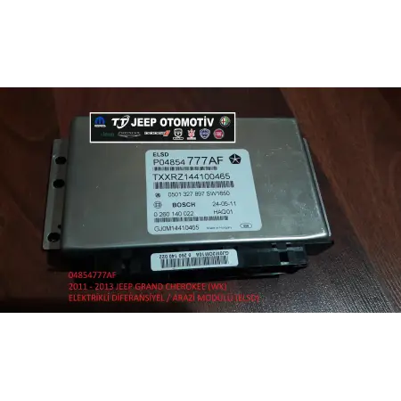2011-2013 Jeep Grand Cherokee (WK) ELSD Modül 04854777AF - 2.El