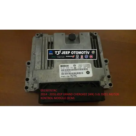2014-2016 Jeep Grand Cherokee (WK) Dizel Motor Kontrol Modülü 05150767AC - 2.El
