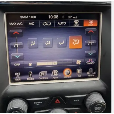 2014-2017 Jeep Grand Cherokee Radyo 68190241AF 68190241AE - 2.El Ürün