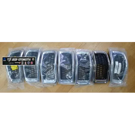 2014 - 2018 Jeep Cherokee Ön Izgara / Panjur OEM Tekli ya da Hepsi