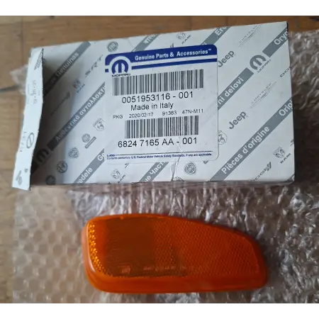 2014 - 2018 Jeep Renegade Sol Ön Turuncu Reflektör 51953116