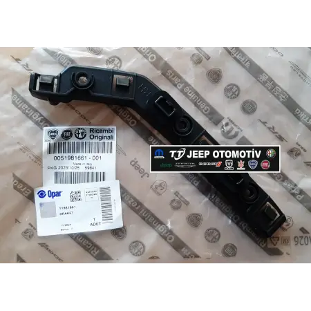 2014-23 Jeep Renegade Arka Tampon Sağ Bağlantı Braketi 51981661