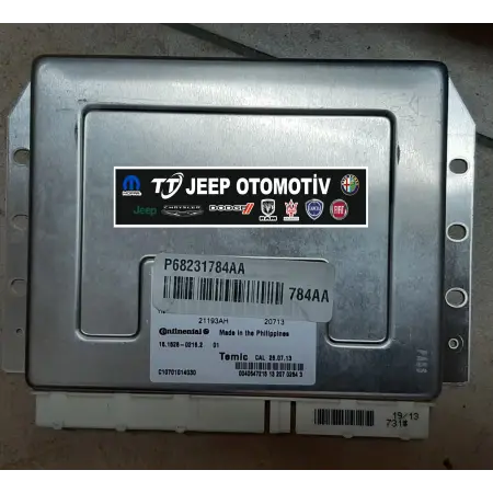 2014 Jeep Grand Cherokee Havalı Süspansiyon Airmatik Modülü 68231784AA - 2.El Ürün