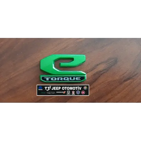 2018 - 2023 Jeep Renegade Arka Bagaj  etorque  yazısı E YAZI YEŞİL52230568