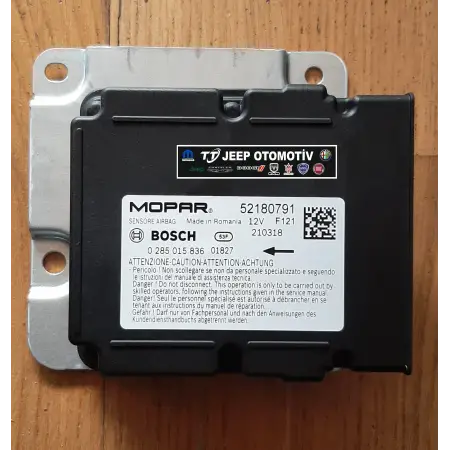 2018 - 2025 Jeep Renegade Fiat 500X Airbag Beyni Modülü 52180791 - 2.El