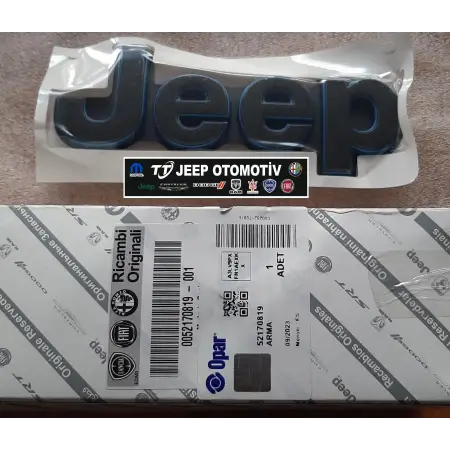 2020 - 2024 Jeep Compass PHEV Bagaj Jeep Yazısı 52170819